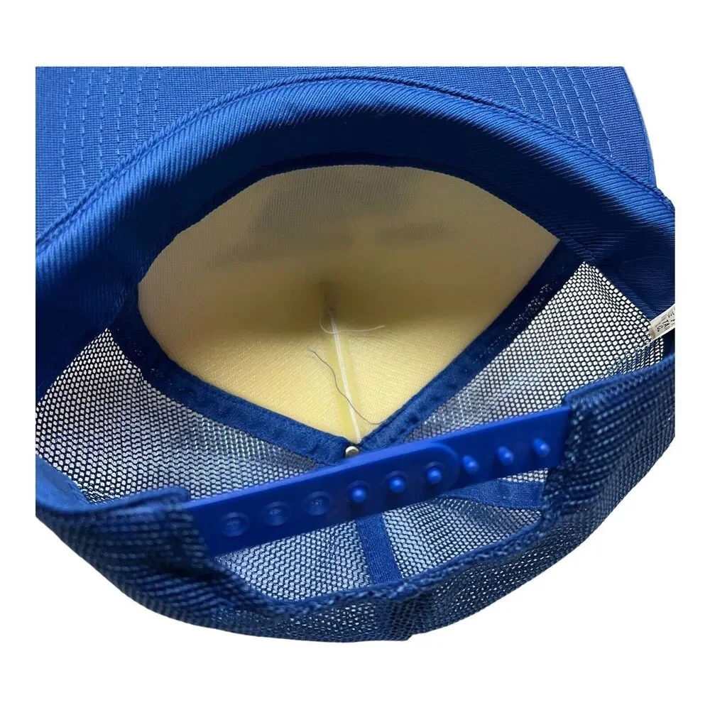 Frontier Fort VTG Men’s Trucker‎ Hat Mesh Jamestown N.D Buffalo Strap Back Retro